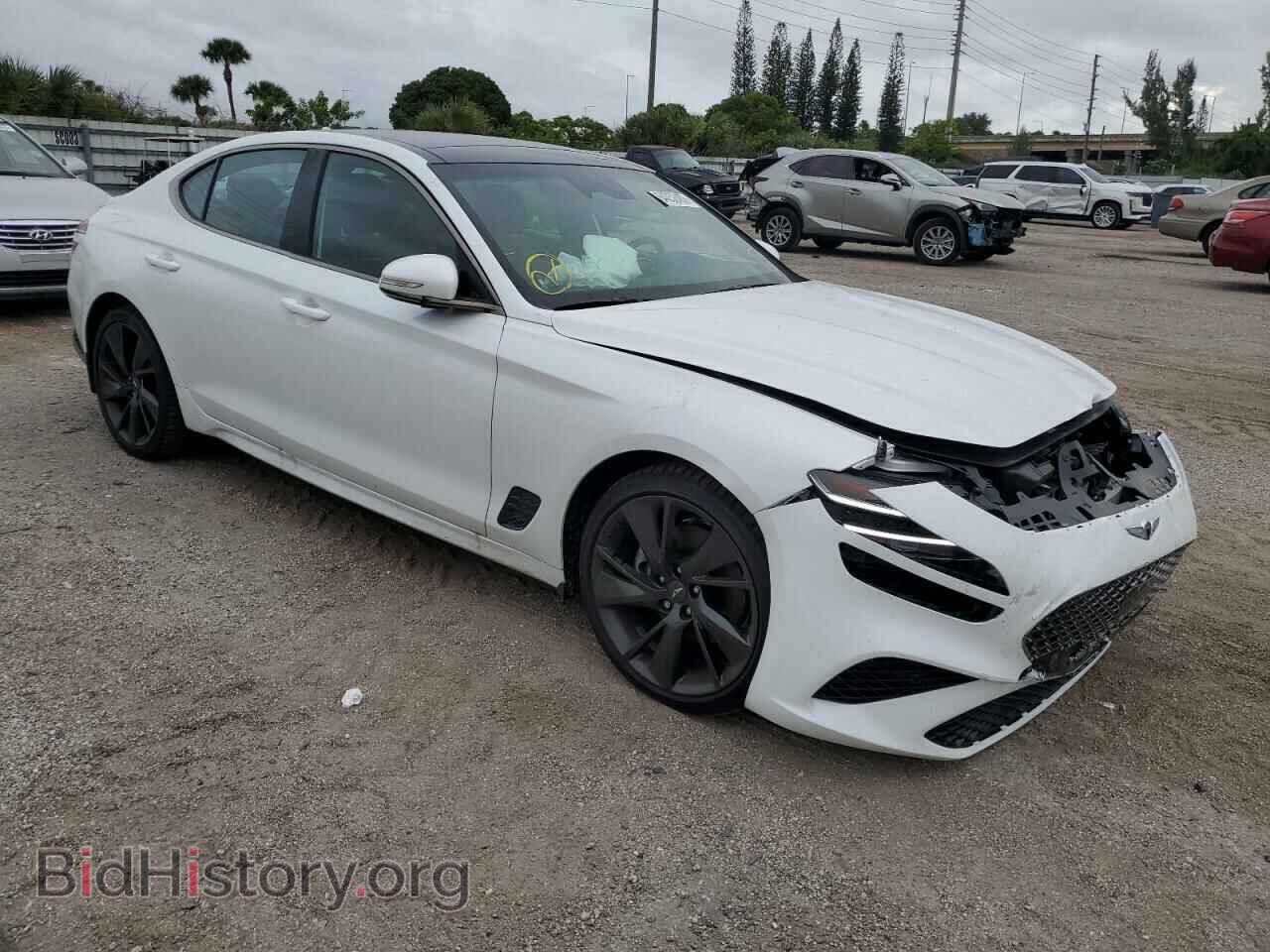 2023 GENESIS G70 BASE - VIN: KMTG34TA0PU126204 - Фото 4
