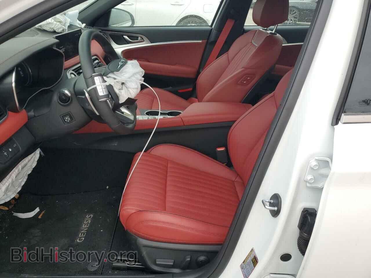 2023 GENESIS G70 BASE - VIN: KMTG34TA0PU126204 - Фото 7