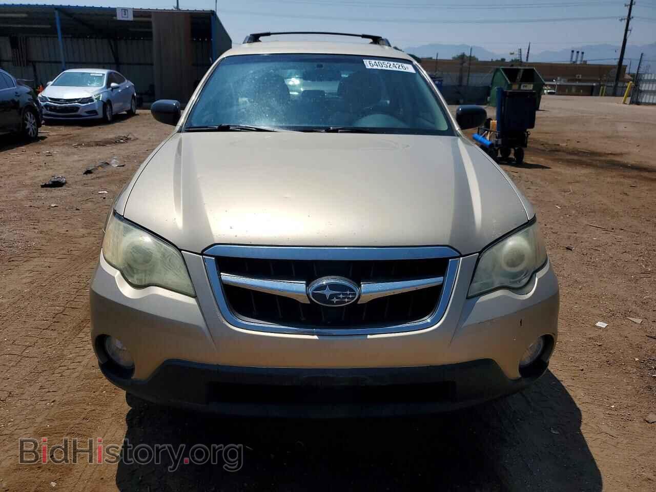 2008 SUBARU OUTBACK - VIN: 4S4BP61C087366216 - Фото 5