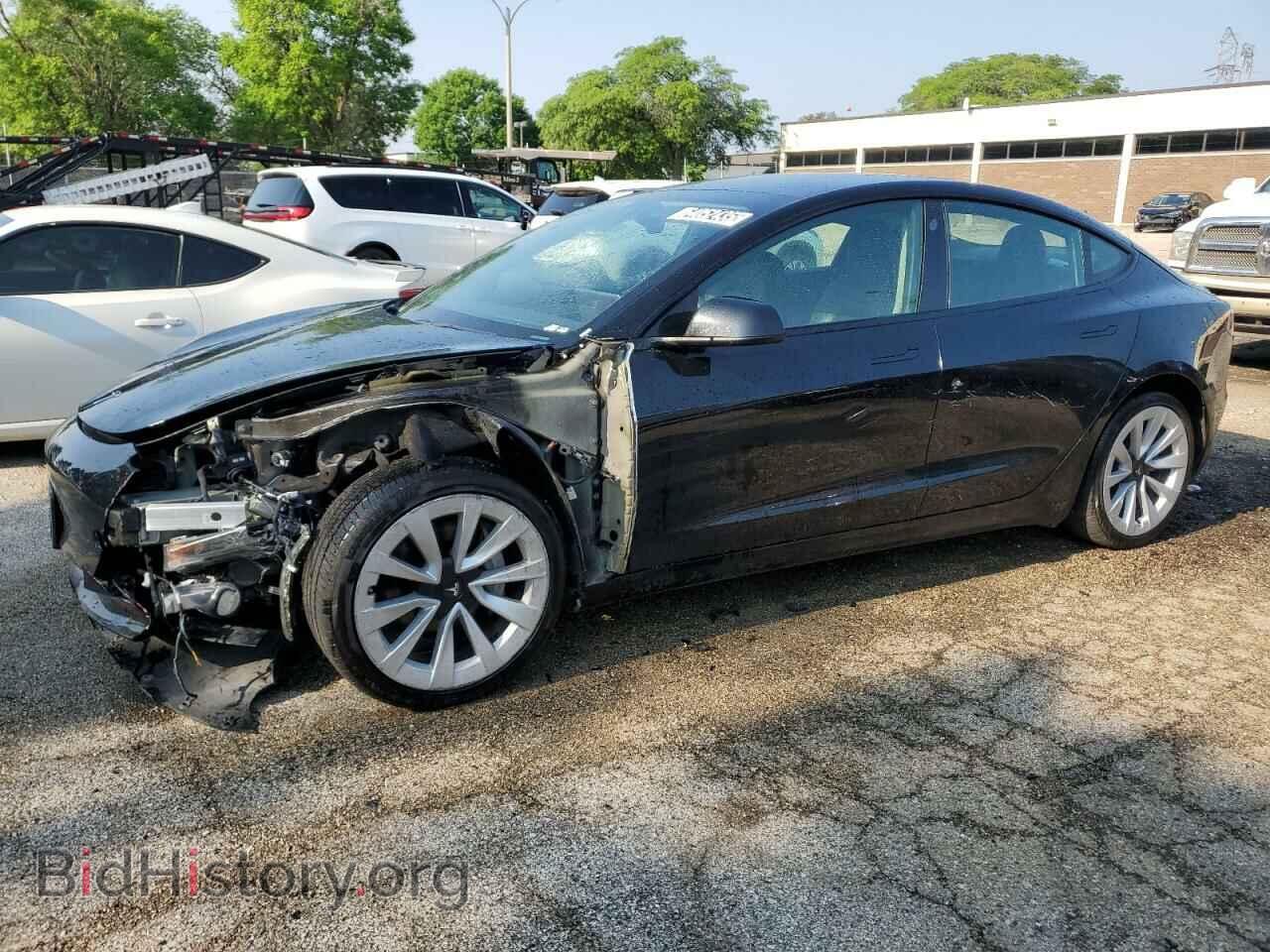 Фотография 5YJ3E1EA4NF303796 - TESLA MODEL 3 2022