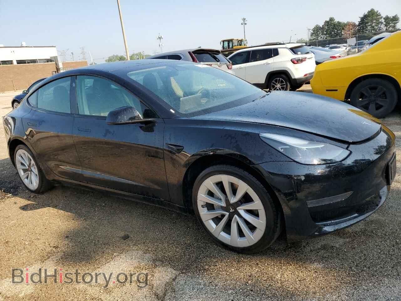2022 TESLA MODEL 3 - VIN: 5YJ3E1EA4NF303796 - Фото 4