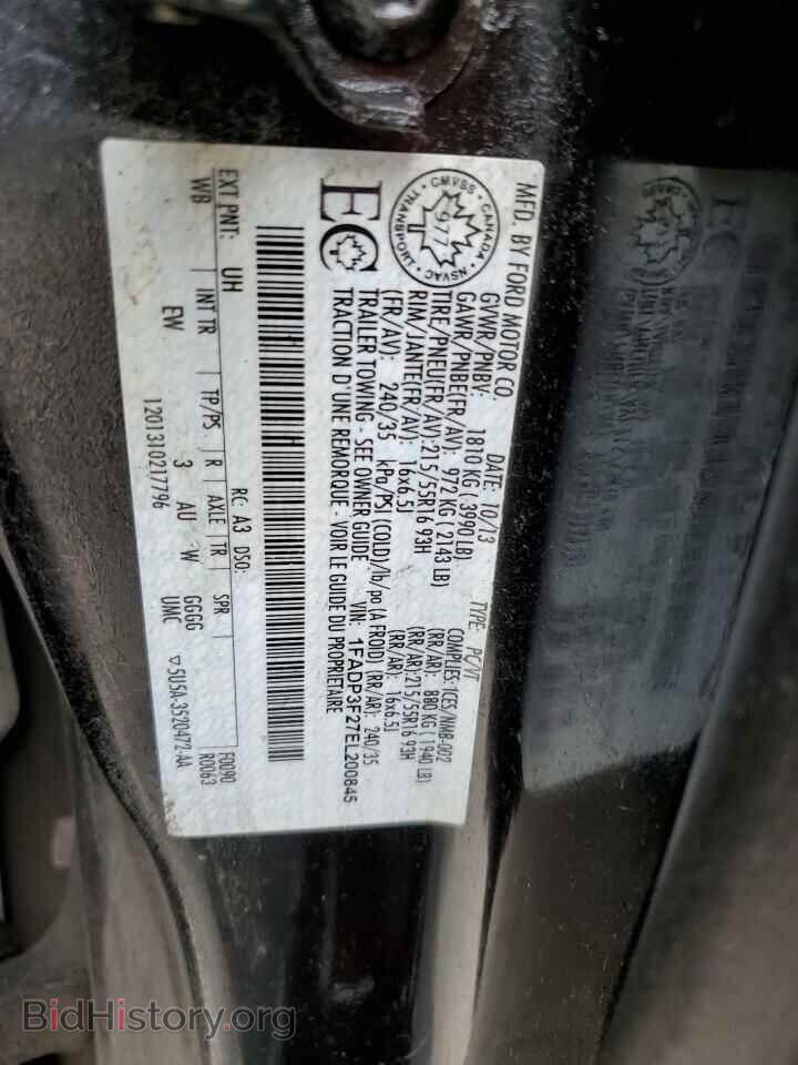 2014 FORD FOCUS - VIN: 1FADP3F27EL200845 - Фото 13