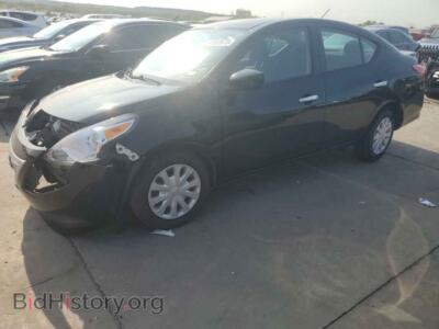 2018 Nissan VERSA Versa S, black — VIN 3N1CN7AP1JL810876, Copart