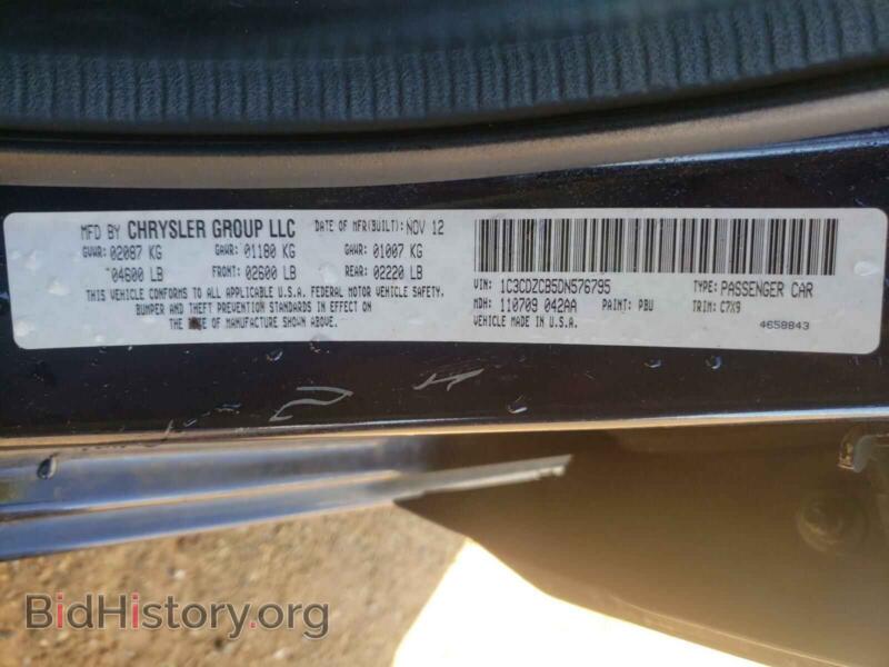 2013 Dodge AVENGER (VIN 1C3CDZCB5DN576795) — photo 10 of 10