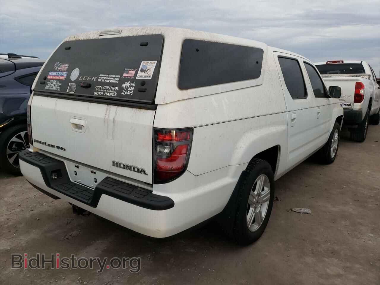 2014 HONDA RIDGELINE - VIN: 5FPYK1F53EB002878 - Фото 4