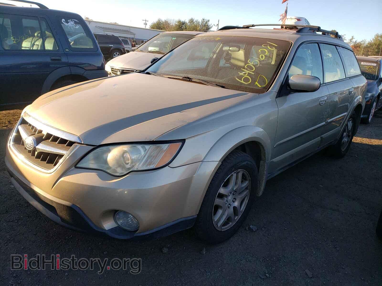 2008 SUBARU OUTBACK - VIN: 4S4BP62CX87309357 - Фото 2