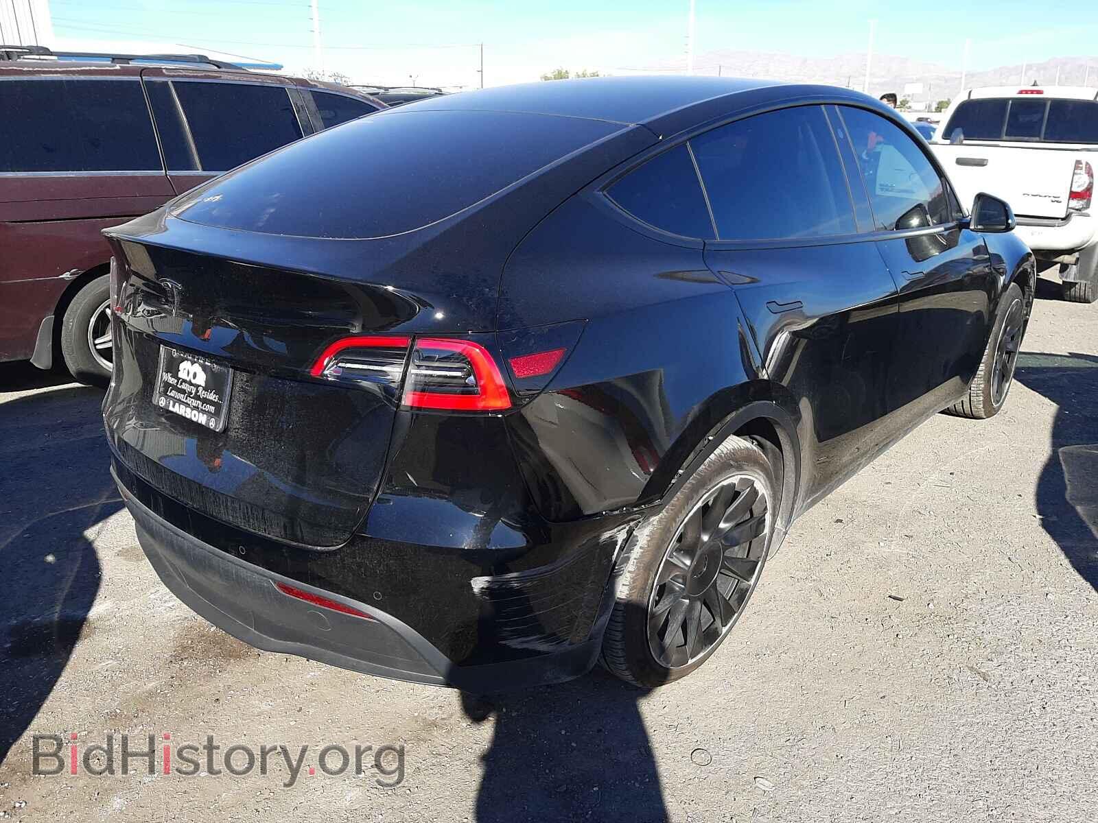 2021 TESLA MODEL Y - VIN: 5YJYGDED1MF115148 - Фото 4