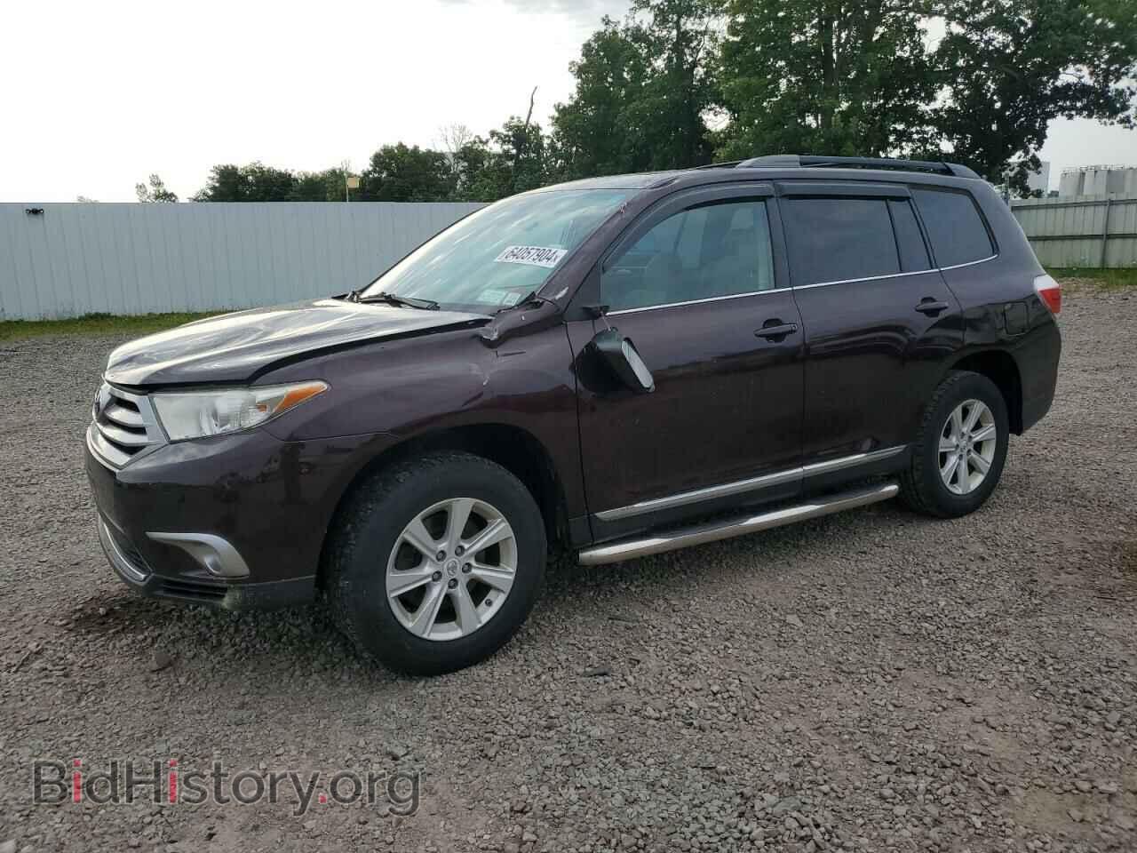 Photo 5TDBK3EH7CS159456 - TOYOTA HIGHLANDER 2012