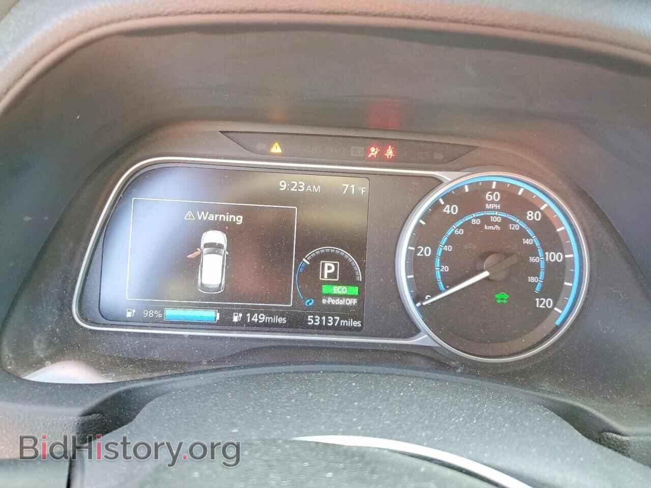 2019 NISSAN LEAF - VIN: 1N4AZ1CP1KC314658 - Photo 9