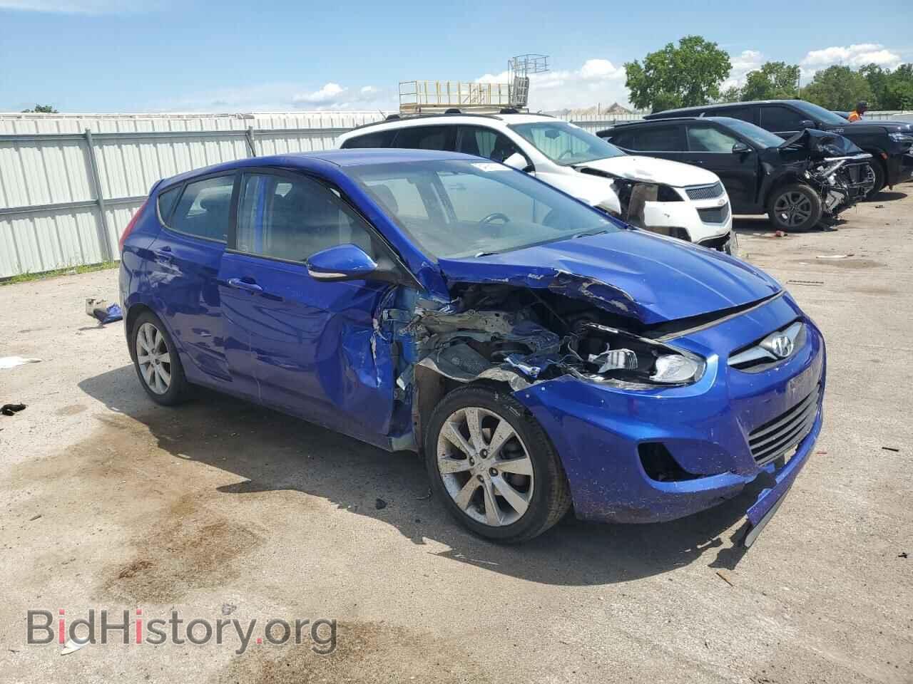 2013 HYUNDAI ACCENT - VIN: KMHCU5AE0DU109612 - Фото 4