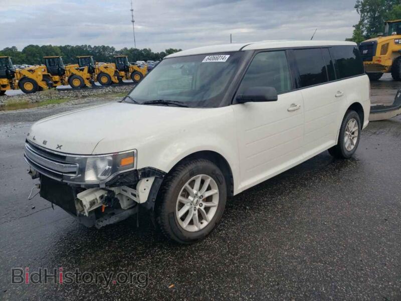 2014 Ford FLEX SE (VIN 2FMGK5B84EBD12624) — фото 1 из 14, Copart, повреждение: передняя часть