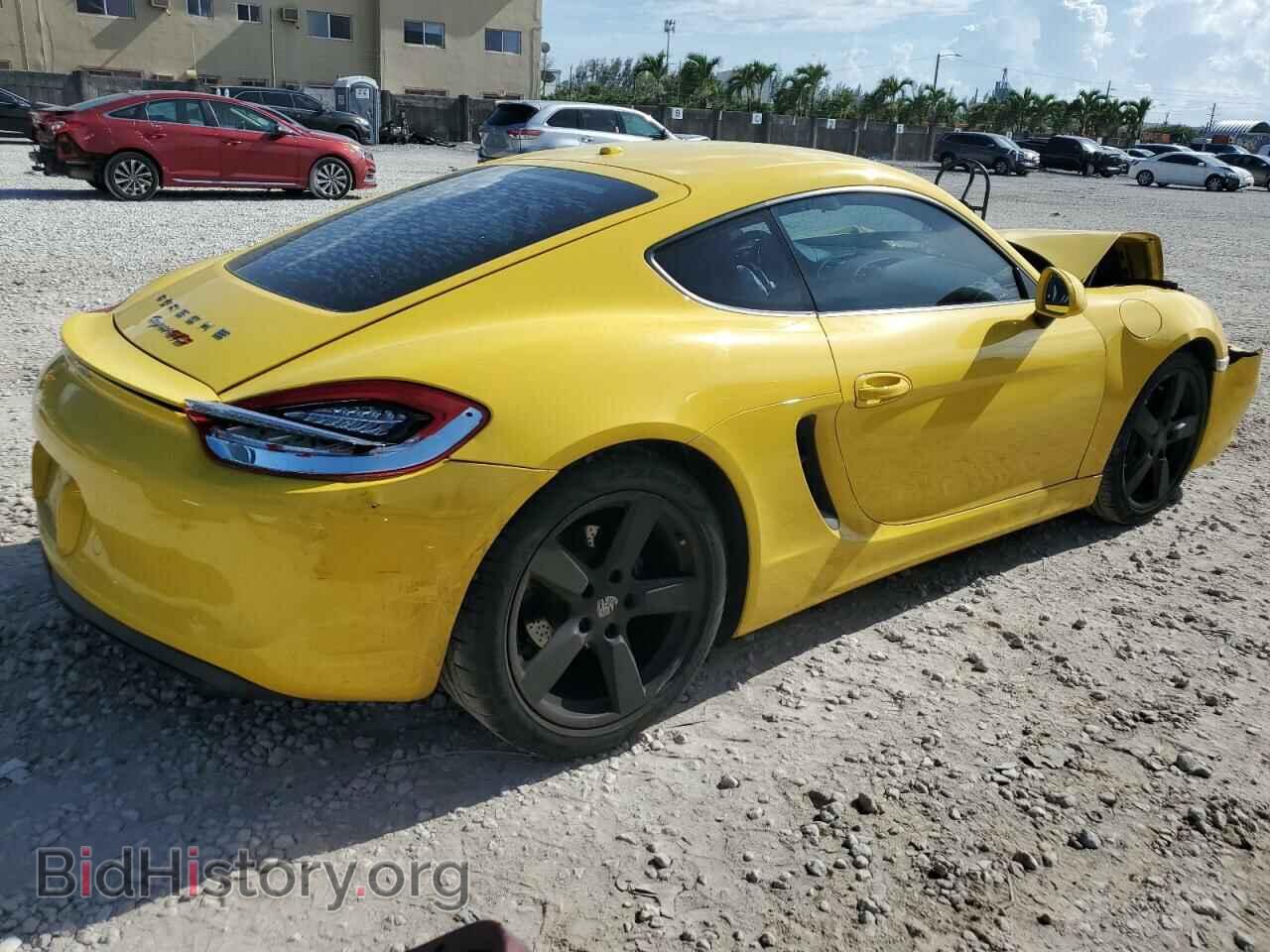 2016 PORSCHE CAYMAN - VIN: WP0AA2A87GK170954 - Фото 3
