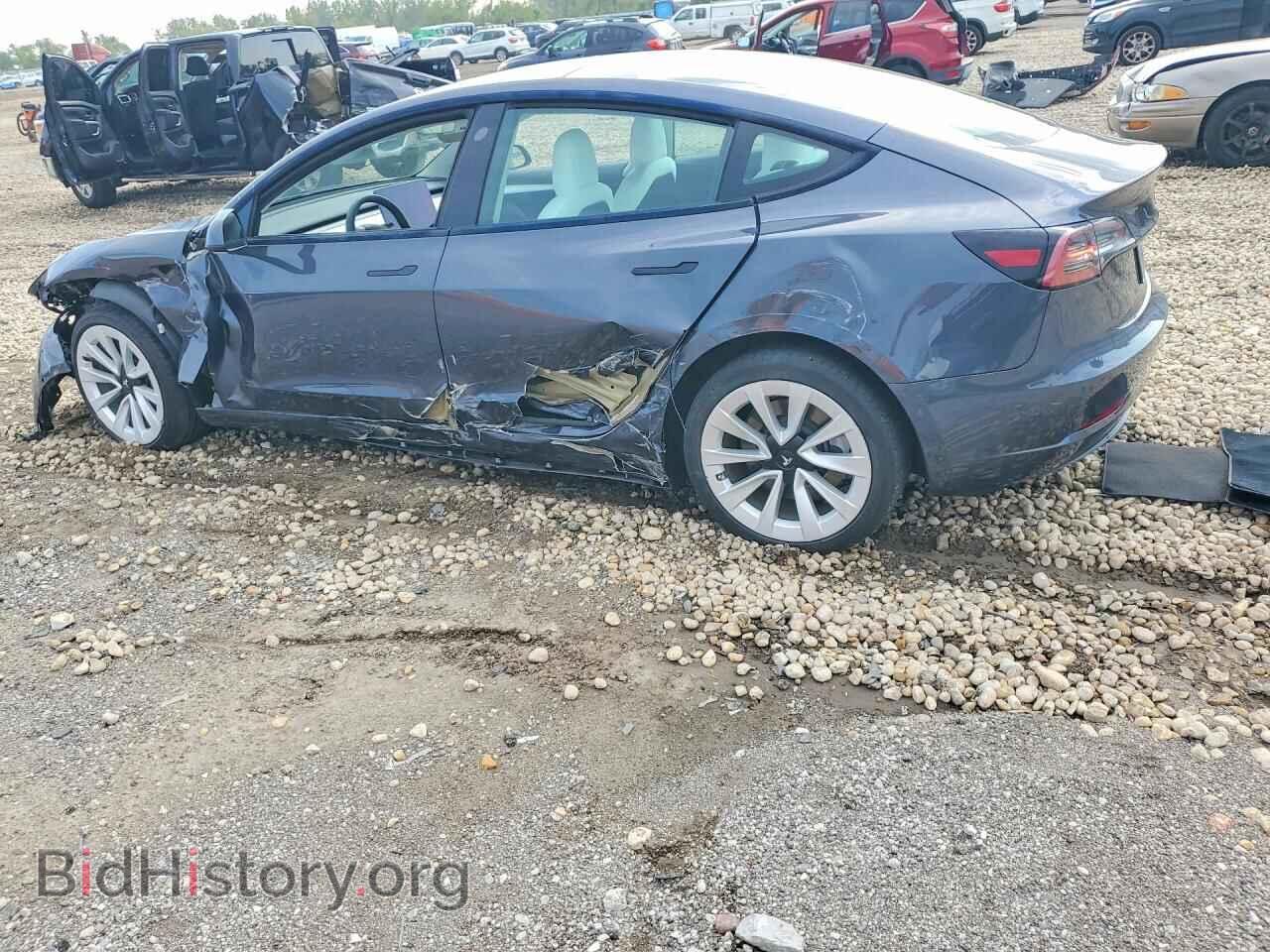 2022 TESLA MODEL 3 - VIN: 5YJ3E1EB8NF194235 - Фото 2