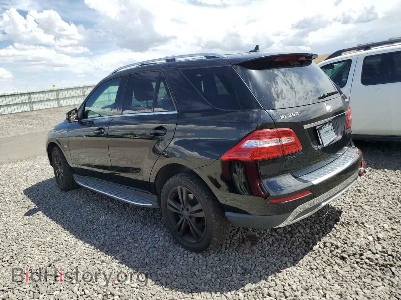 2012 MERCEDES-BENZ M-CLASS - VIN: 4JGDA5HB6CA036285 - Фото 2