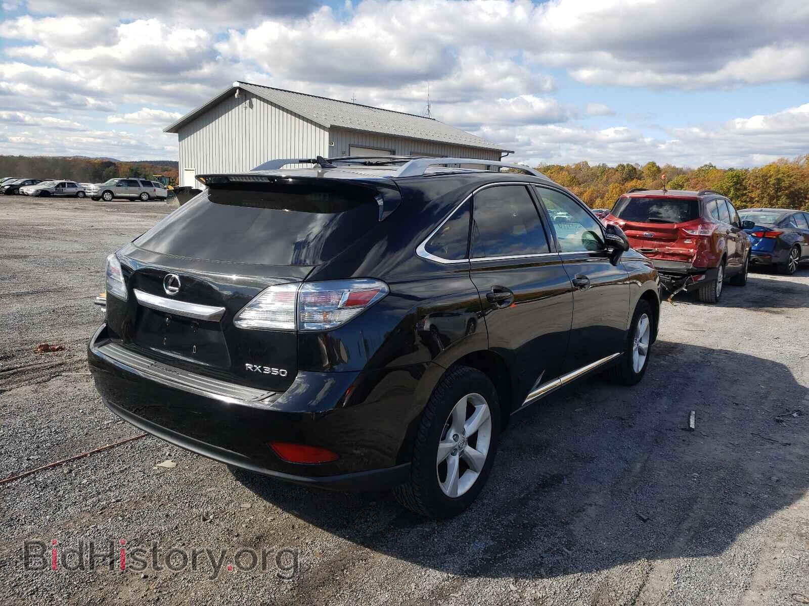 2012 LEXUS RX350 - VIN: 2T2ZK1BA3CC080753 - Фото 4