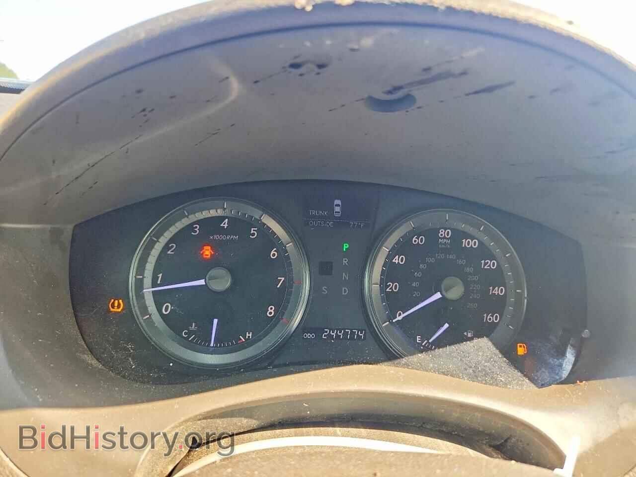 2012 LEXUS ES350 - VIN: JTHBK1EG5C2481997 - Фото 9