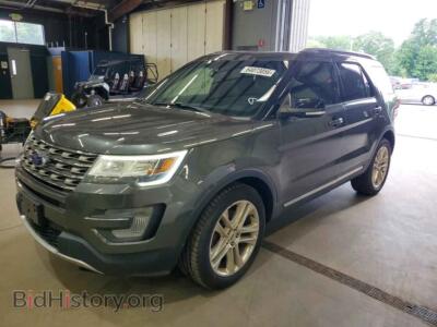 2016 Ford EXPLORER XLT, серый — VIN 1FM5K8D80GGC19178, Copart