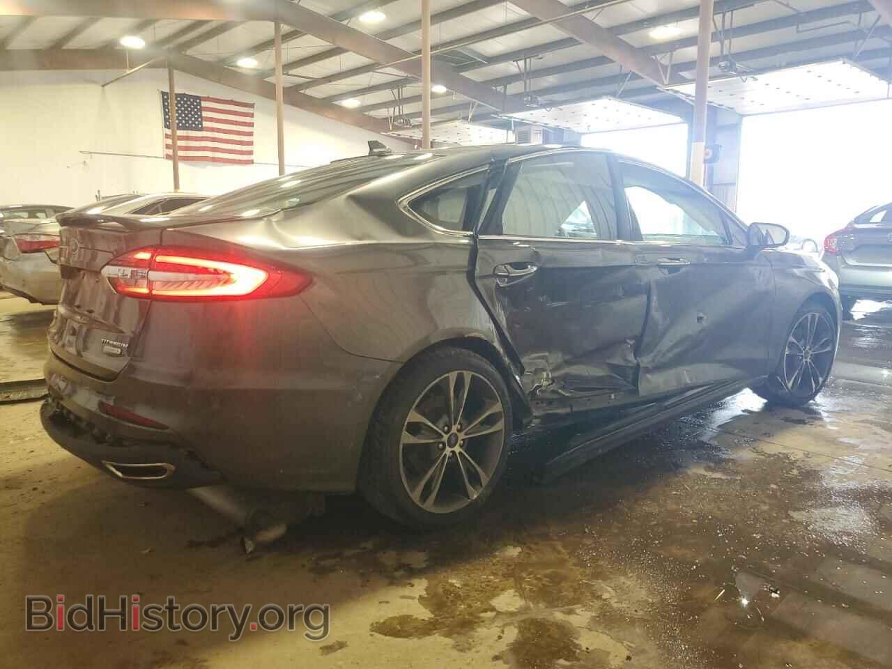 2019 FORD FUSION - VIN: 3FA6P0K98KR144678 - Фото 3