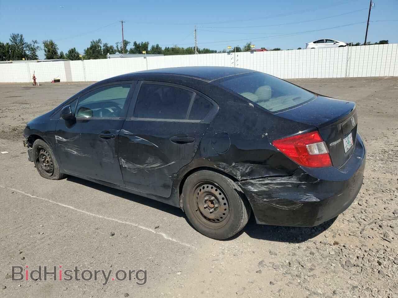 2012 HONDA CIVIC - VIN: 2HGFB2F54CH327604 - Фото 2