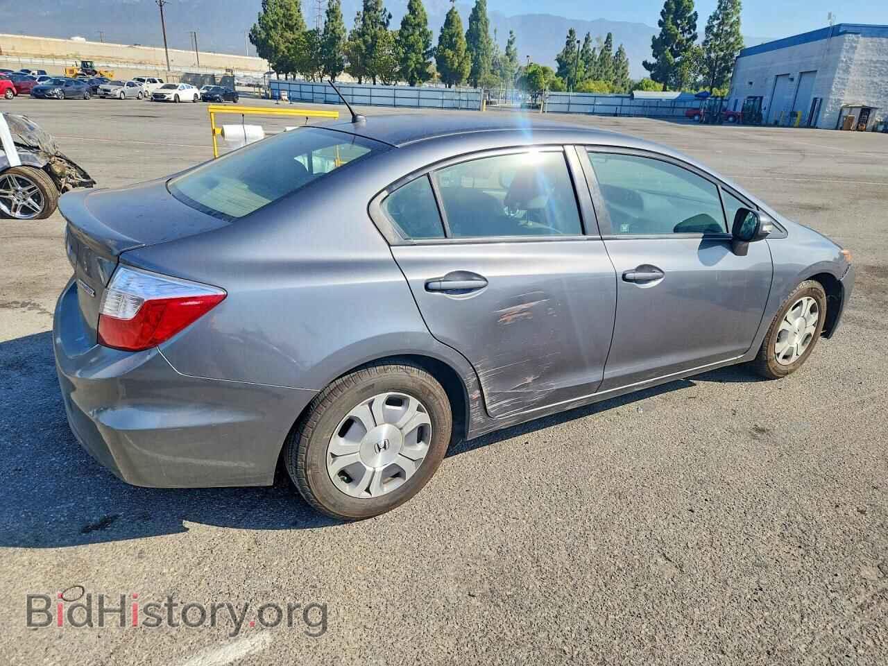 2012 HONDA CIVIC - VIN: JHMFB4F39CS001698 - Фото 3