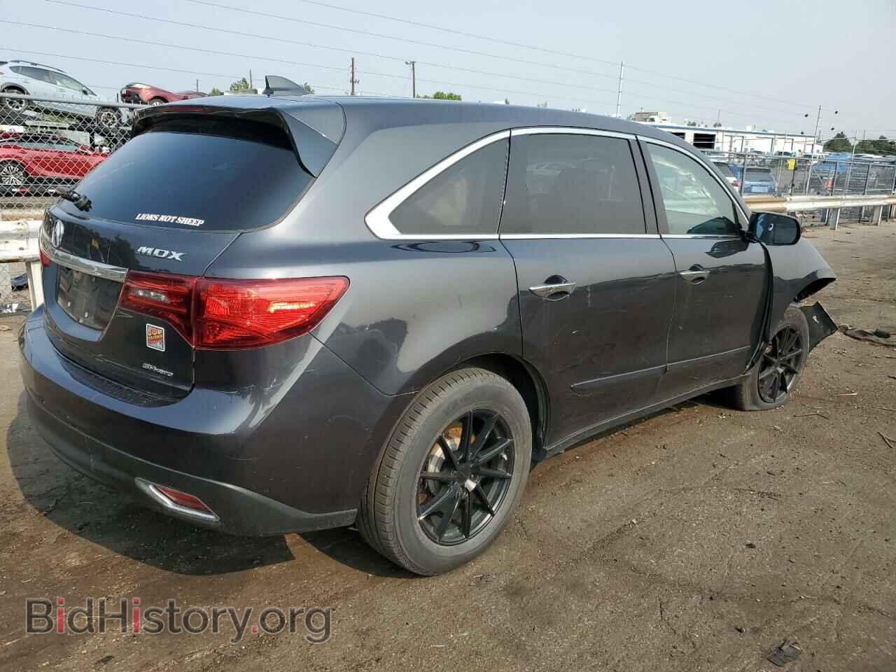 2014 ACURA MDX - VIN: 5FRYD4H48EB047077 - Фото 3