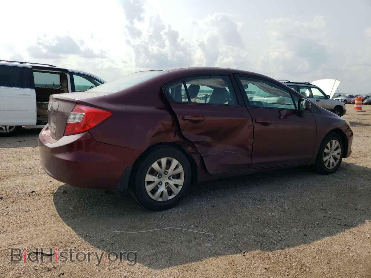 2012 HONDA CIVIC - VIN: 2HGFB2F50CH609271 - Фото 3
