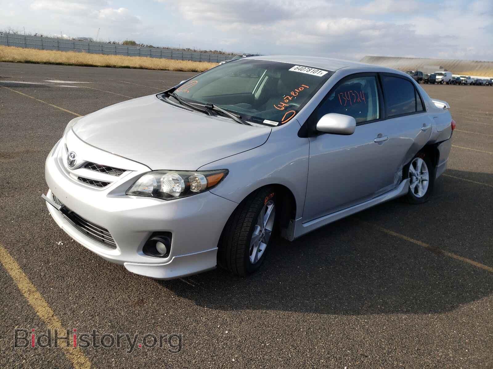 2013 TOYOTA COROLLA - VIN: 2T1BU4EE7DC971002 - Фото 2