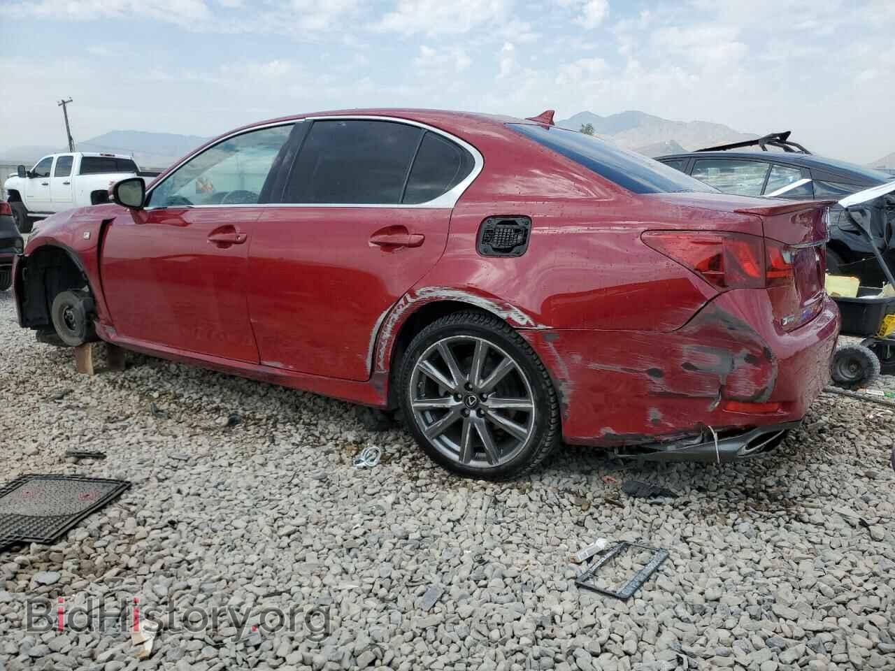 2013 LEXUS GS350 - VIN: JTHCE1BL0D5014984 - Фото 2