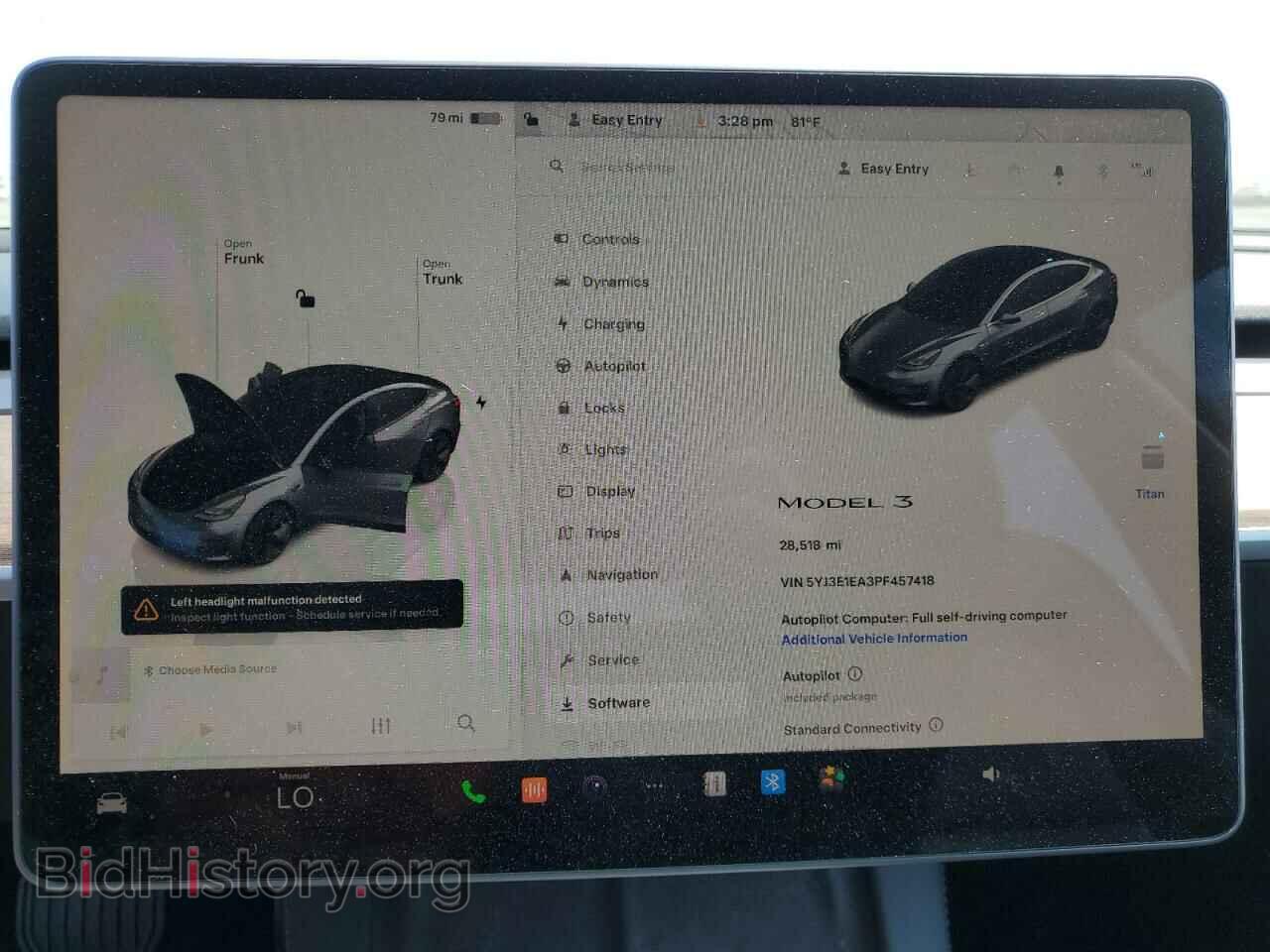 2023 TESLA MODEL 3 - VIN: 5YJ3E1EA3PF457418 - Photo 9