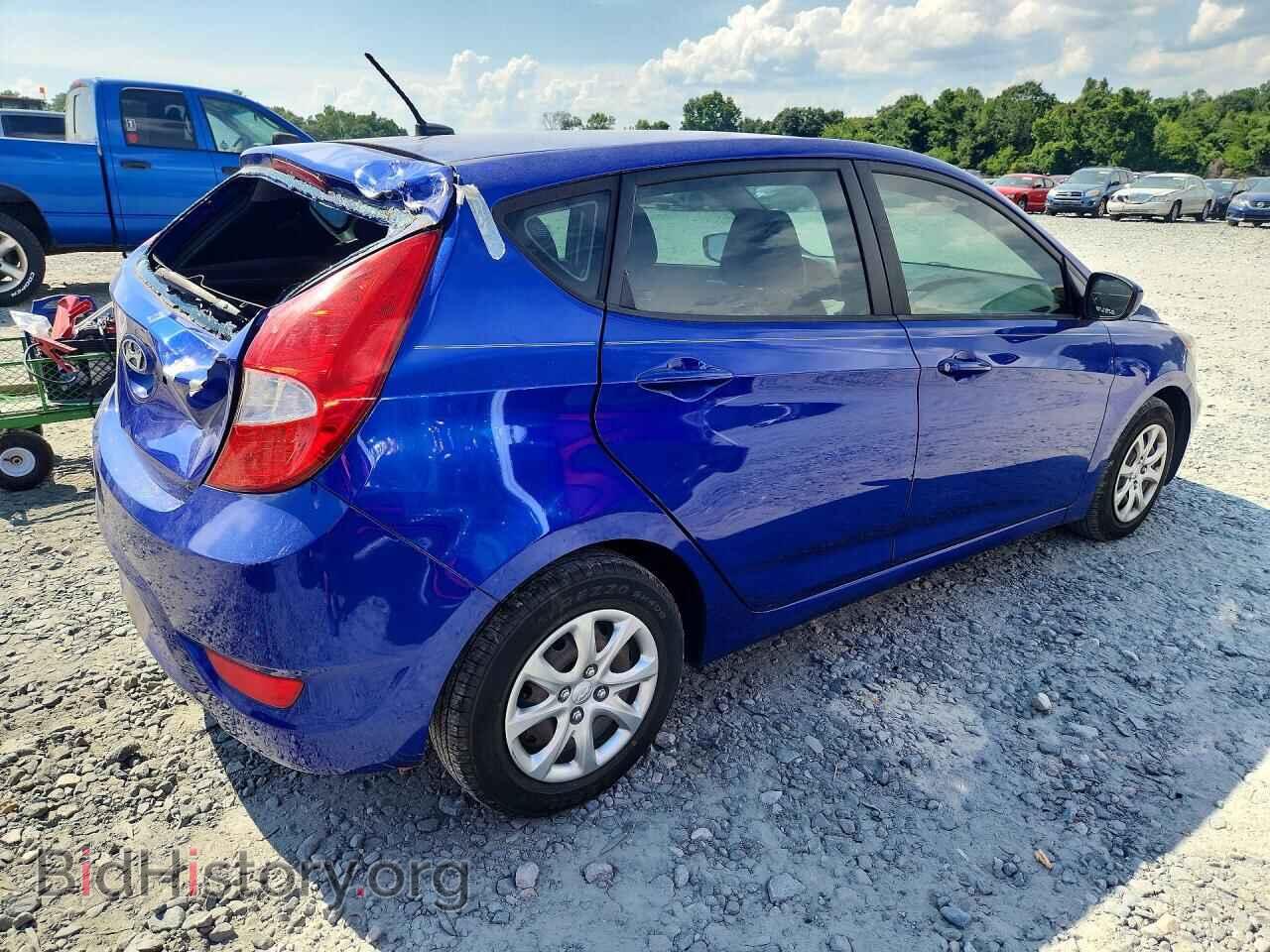 2013 HYUNDAI ACCENT - VIN: KMHCT5AE6DU084184 - Фото 3