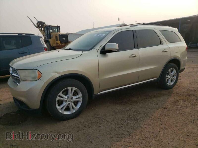 2011 Dodge DURANGO Crew (VIN 1D4RD4GG7BC729686) — photo 1 of 13, Copart, damage: front end