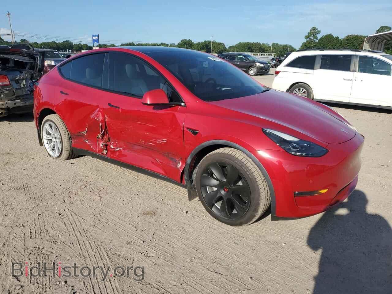 2022 TESLA MODEL Y - VIN: 7SAYGDEE3NF518769 - Фото 4