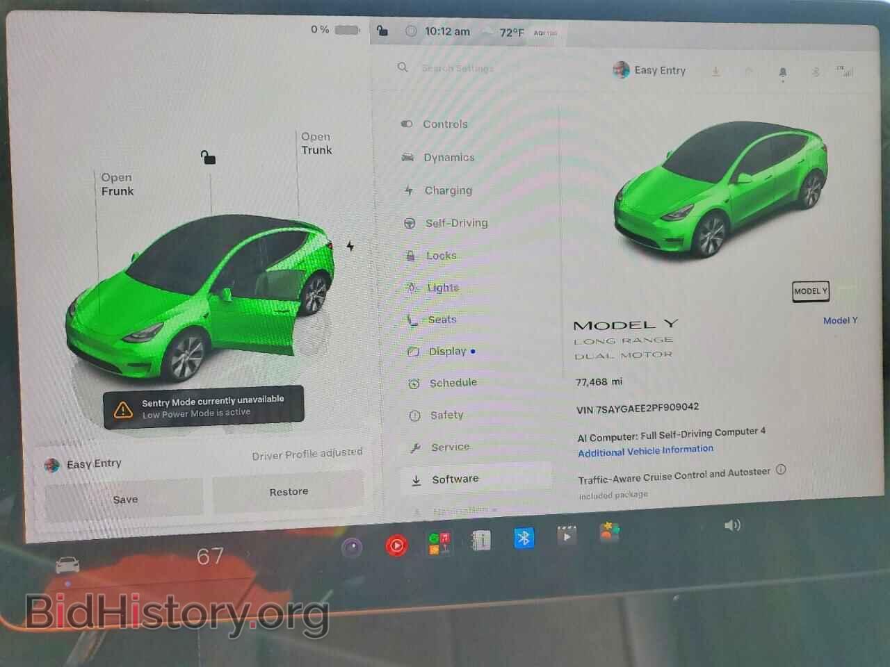2023 TESLA MODEL Y - VIN: 7SAYGAEE2PF909042 - Photo 9