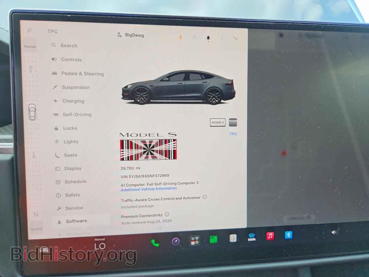2022 TESLA MODEL S - VIN: 5YJSA1E65NF472969 - Photo 9