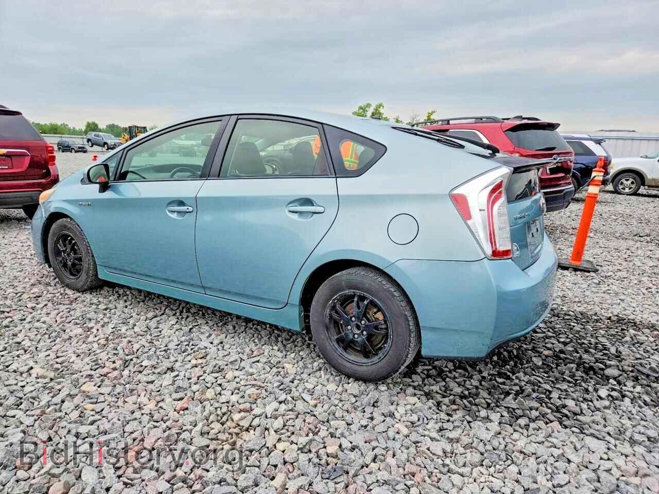 2013 TOYOTA PRIUS - VIN: JTDKN3DU7D1663459 - Фото 2