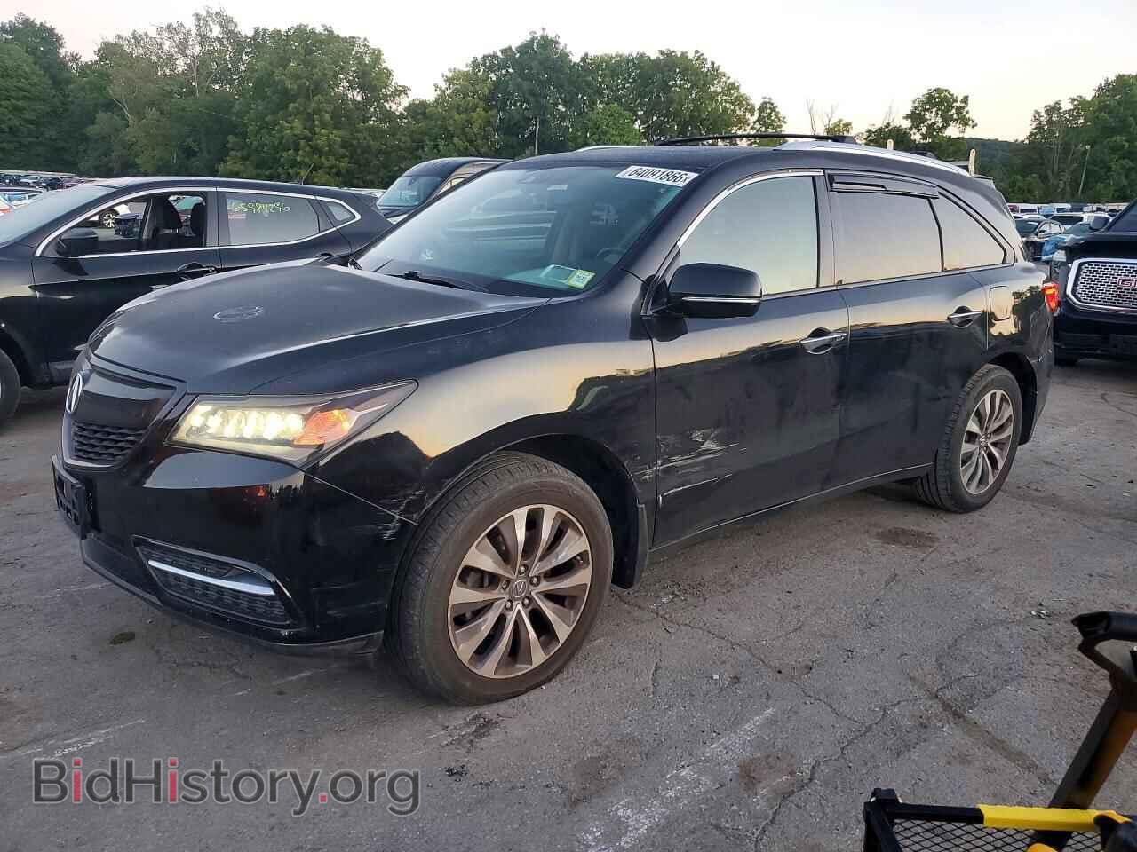 Фотография 5FRYD4H40EB007608 - ACURA MDX 2014