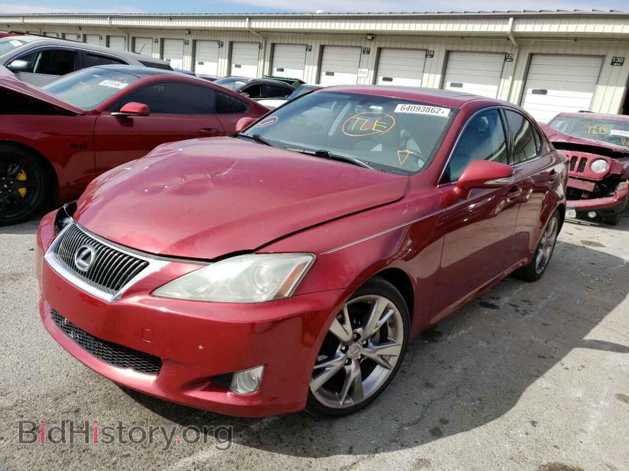 2009 LEXUS IS - VIN: JTHBK262995106985 - Фото 2