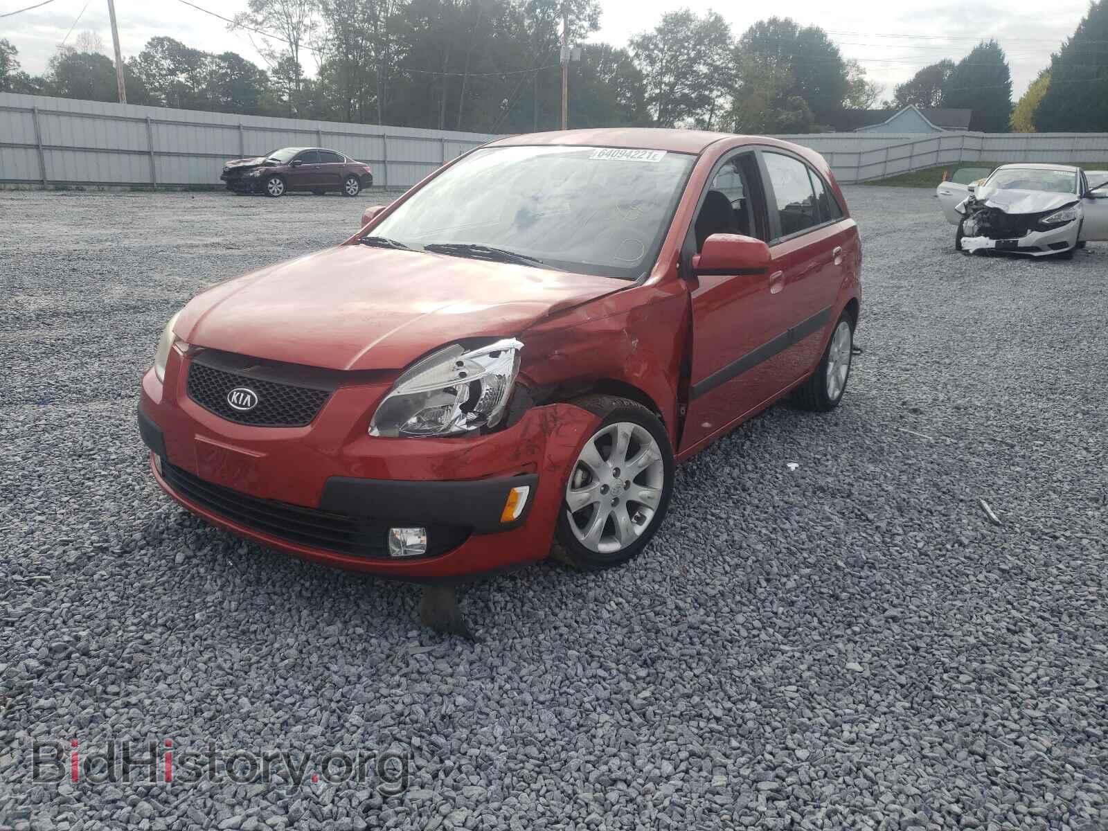 2009 KIA RIO - VIN: KNADE243896519680 - Фото 2