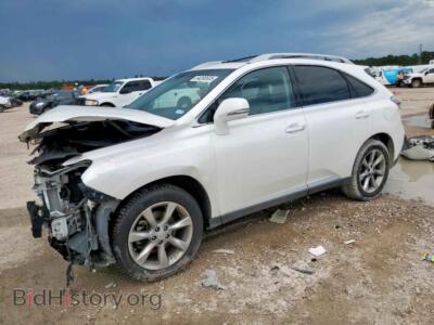 2012 Lexus RX350 350, white — VIN 2T2ZK1BA3CC071292, Copart