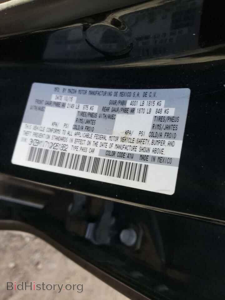 2016 MAZDA 3 - VIN: 3MZBM1V71GM261862 - Фото 10