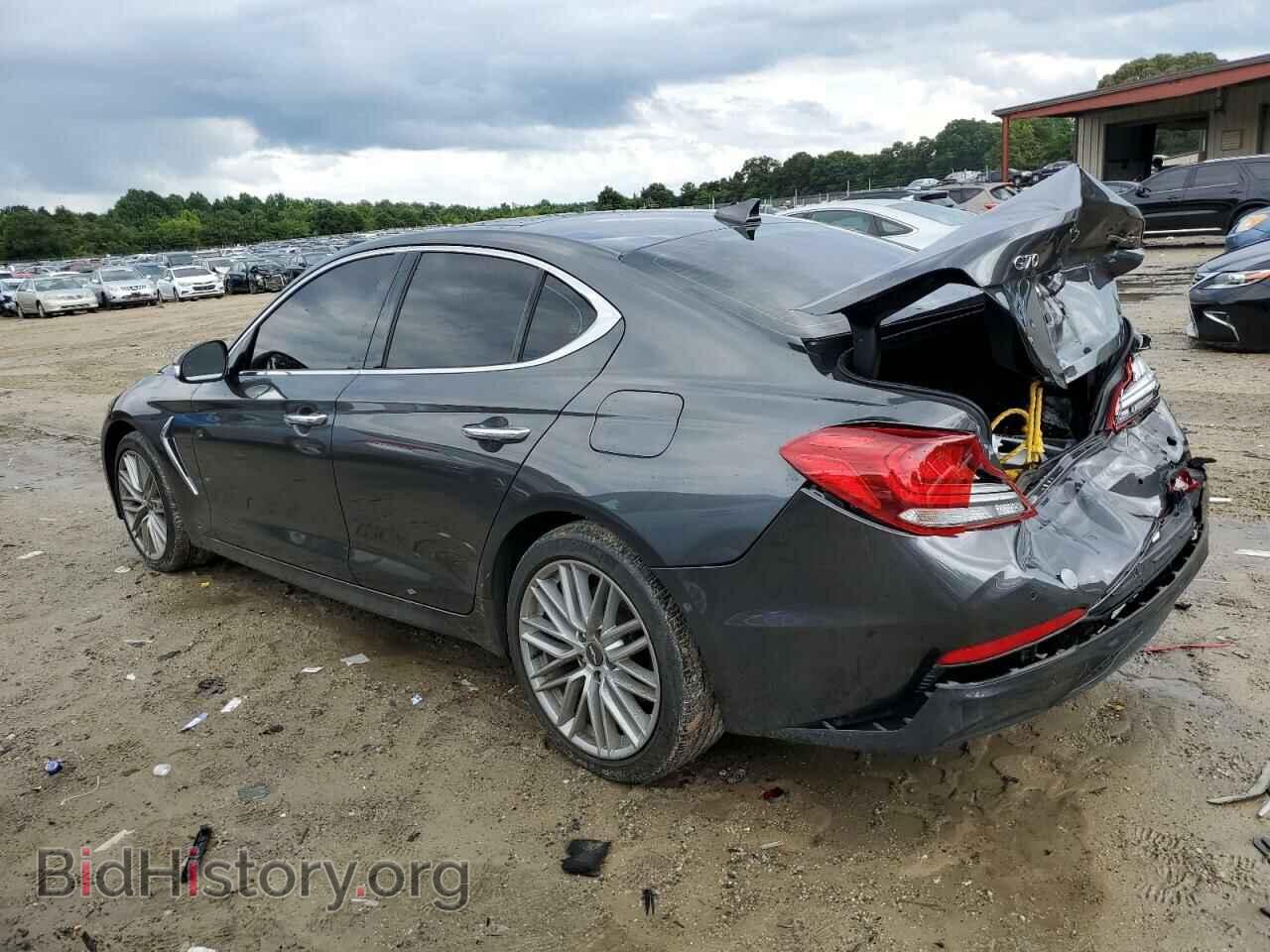 2021 GENESIS G70 - VIN: KMTG34LA8MU075305 - Фото 2