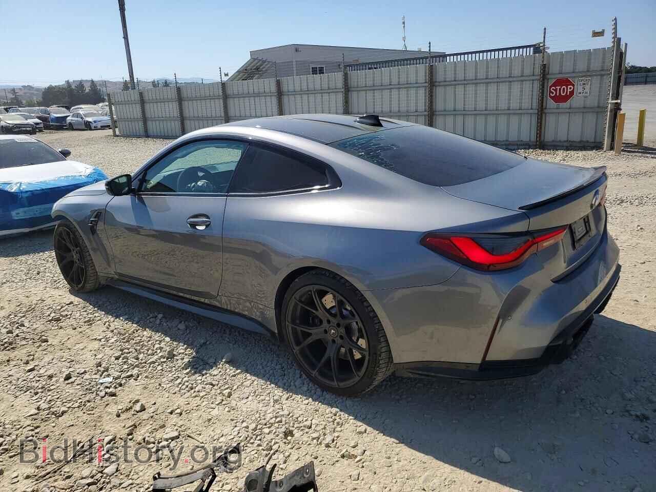 2022 BMW M4 - VIN: WBS33AZ09NCJ66576 - Photo 2