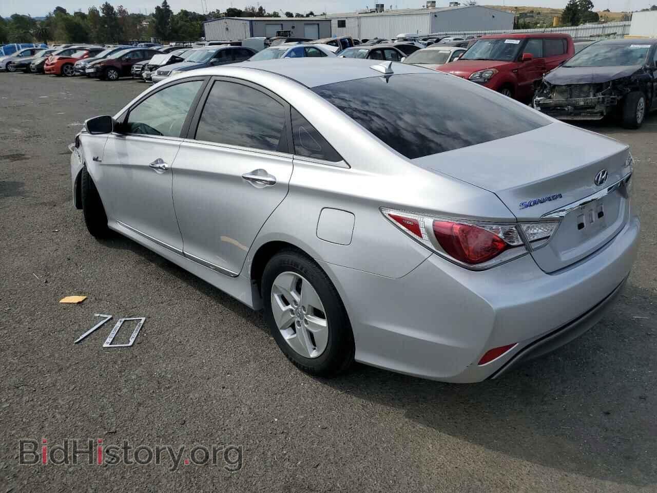 2012 HYUNDAI SONATA - VIN: KMHEC4A41CA037204 - Фото 2