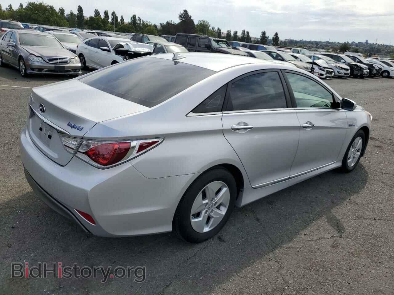 2012 HYUNDAI SONATA - VIN: KMHEC4A41CA037204 - Фото 3