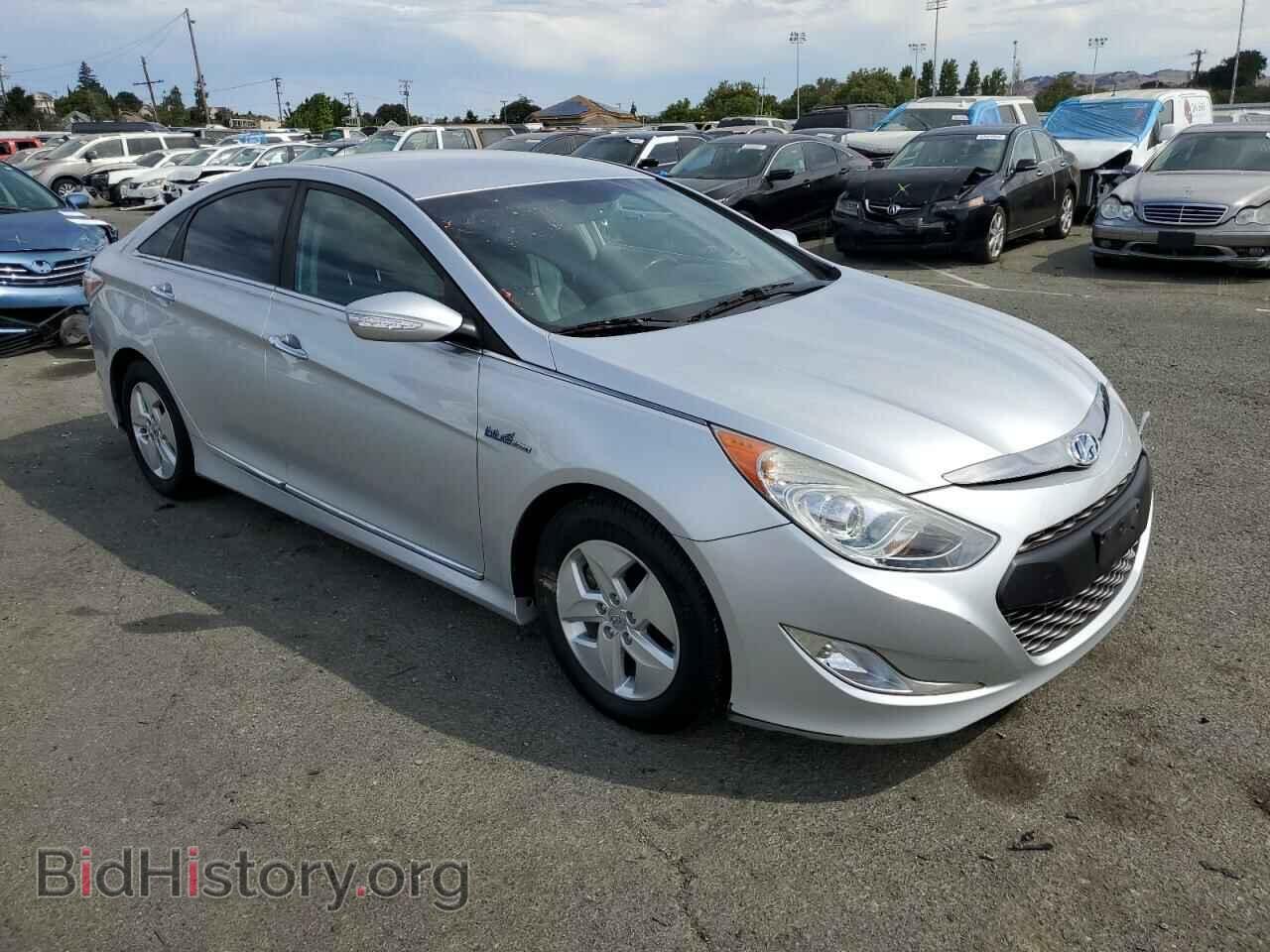 2012 HYUNDAI SONATA - VIN: KMHEC4A41CA037204 - Фото 4