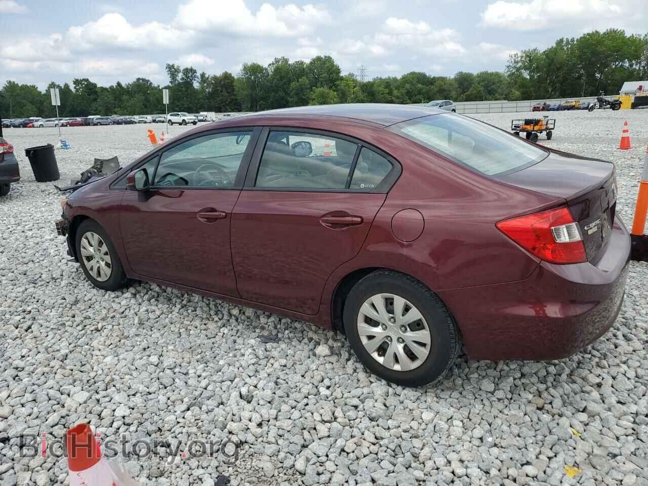2012 HONDA CIVIC - VIN: 19XFB2F59CE090649 - Фото 2