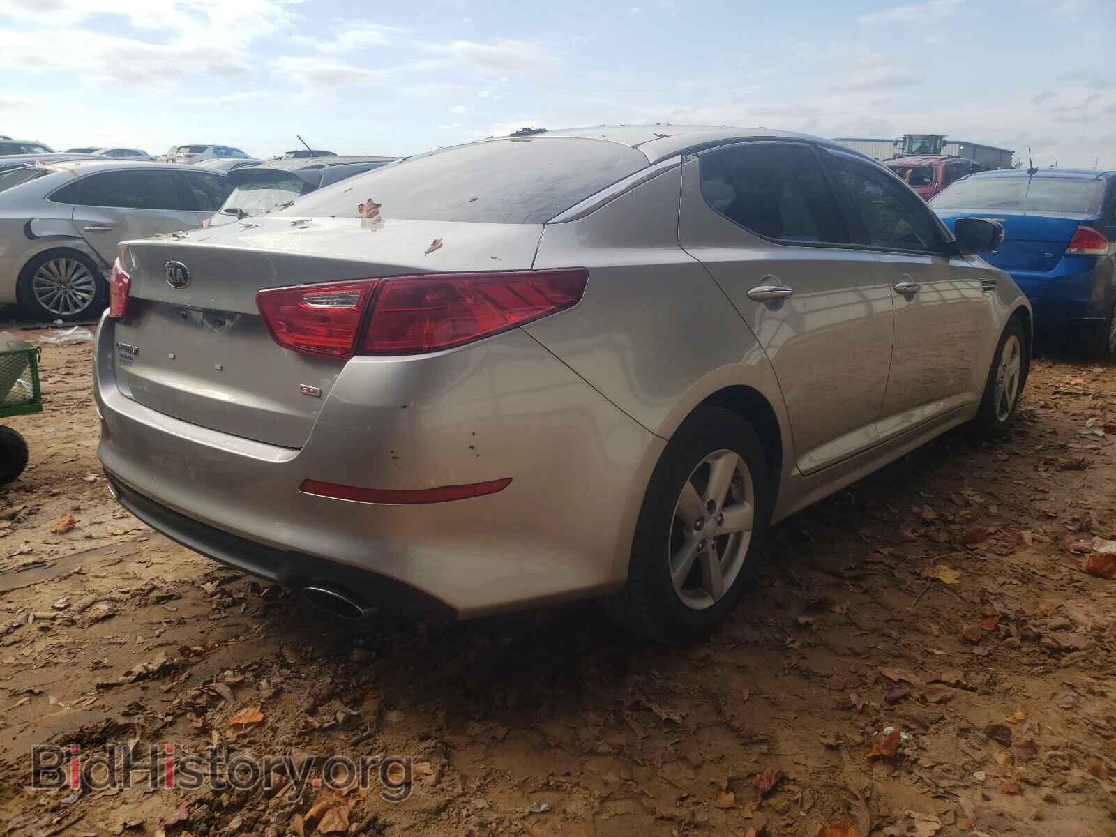 2015 KIA OPTIMA - VIN: 5XXGM4A75FG447162 - Фото 4
