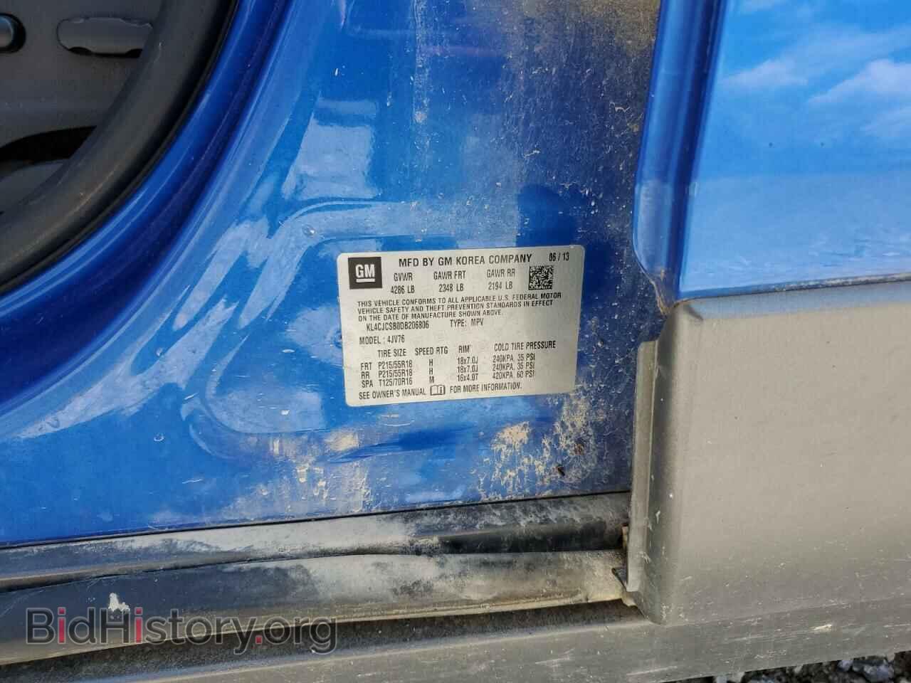 2013 BUICK ENCORE - VIN: KL4CJCSB0DB206806 - Photo 13