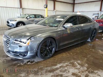 2013 Audi S8 Quattro, gray — VIN WAUD2AFD4DN011696, Copart