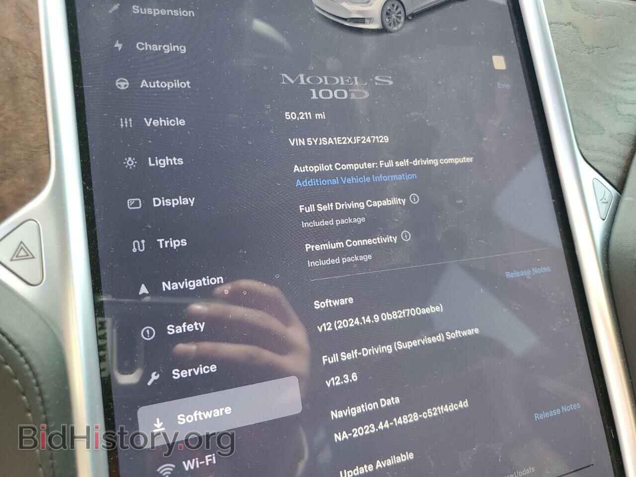 2018 TESLA MODEL S - VIN: 5YJSA1E2XJF247129 - Фото 9